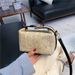 Women's Bags Spring And Summer Small Bag For Women New Style Versatile Messenger Bag Simple Small Fresh Single Shoulder Straw Handbag_viptrois.com