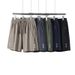 Men's Lightweight Quick-Dry Nylon Shorts - Breathable Stretch Athletic Casual 5-Inch Summer Shorts For Men (Black, Army Green, Khaki, Dark Gray)_viptrois.com