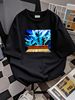 Vintage Urotsuoji Legend Of The Overfiend 1989 Toshio Maeda T-shirt XL Black Soft Fashion Graphic Versatile Breathable Slightly Summer_viptrois.com
