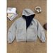 Men's Casual Hooded Sweatshirt With Double Zipper & Space Print – Oversized Streetwear Pullover, Soft Cotton Blend, Unisex Fashion (Gray, M-3XL)_viptrois.com