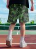 Unbeatable Quality Unbeatable Quality Men's Street American Casual Tropical Leaf Print Men's Running Sports Basketball Shorts_viptrois.com