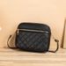 Women's Quilted Square Shoulder Bag - Stylish Casual Crossbody Purse For Daily Use & Work (Diamond Pattern Designer Handbag)_viptrois.com