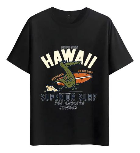 Tshirt Muscle Freaks Surf Croc 2026 Estilo Pacific Ocean_viptrois.com