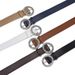 2024 Autumn/Winter New Women's with Round Buckle Diamond Embedding, Fashionable Artistic Decoration, Simple and Wide_viptrois.com