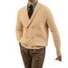New Casual Loose Men's Green Fruit Collar Knitted Sweater Autumn Winter Cardigan Jacket Trendy_viptrois.com