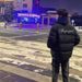Black One-Piece Letter Down Cotton For Men, Winter High-End Korean Style Unisex Stand Collar Short Puffer Jacket_viptrois.com