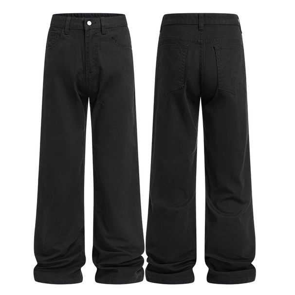 Men's Casual Khaki Chino Pants – Relaxed Straight Fit Utility Trousers With Streetwear Edge & All-Season Comfort_viptrois.com