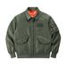 Vintage Military Flight Jacket – Inspired Slim Fit Bomber (Lightweight Nylon, Water-Resistant, Multi-Pocket Utility Jacket For Urban Exploration)_viptrois.com