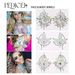 Halloween Edm Electronic Music Festival Face Stickers Eyebrow Stickers Diamond Resin Diamond Carnival Diamond Stickers Masquerade Face Decoration_viptrois.com