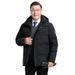 Men's Clothing Winter New Short Thickened Jacket Men's Fashion Brand Trendy Wide Lapel Dad Grandpa Down Jacket Fashion Outerwear_viptrois.com
