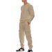 Men's Autumn Winter Heavyweight Jacquard Sweatshirt Set Casual Sportswear Two Piece Set_viptrois.com