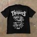American Style Poker Printed Casual Pure Cotton Short Sleeved T-shirt For Men In Summer, Loose Round Neck, High Street_viptrois.com