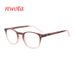 Reading Glasses Two Color Gradient Elastic Paint Frame Spring Legs Old Light Mirror Rivet Round Reading Glasses_viptrois.com