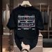 Men's Clothing Fashionable Simple Fashion Pure Cotton Short Sleeved T Shirt For Men Loose Versatile Light Luxury High End Short Sleeved Men_viptrois.com