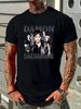 Rare Damon Salvatore Ian Somerhalder T-shirt New Black All Size Tee Versatile Slightly Streetwear Casual Designer Clothes Soft Homme Breathable_viptrois.com