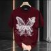 Bondini Ins Summer New Trendy And Cool Pure Cotton Short Sleeved Loose Round Neck Men's Top T-shirt_viptrois.com