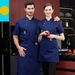 Men's Clothing Chef Work Clothes Men's Short Sleeved Thin Summer Kitchen Breathable Fashion Women's Catering Kitchen Hotel Fashion Chef Clothes_viptrois.com