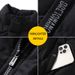 Winter New Men's Cotton Jacket Short Stand Collar Casual Coat Thickened Warm Down Cotton Jacket Solid Color Bread Jacket_viptrois.com