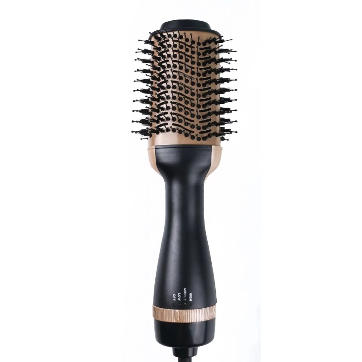 1000W Soft Touch Hot Air Brush and One-Step Hair Dryer Volumizer - Salon-Quality Styling at Home!_viptrois.com