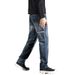 May Kaji European And American Style Jeans Men's Retro Nostalgic Loose Straight Jeans Men's Fat Plus Size Pants_viptrois.com