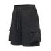 Men's Clothing Summer Fashion High Street Sports High End Pants Casual Five Point Pants_viptrois.com