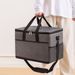 Functional Bags New 35L Bag Outdoor Picnic Camping Bag Waterproof Oxford Cloth Car Takeaway Lunch Bag Ice Pack_viptrois.com