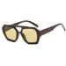 Double Bridge Irregular Sunglasses Fashion Shades For Women/Men Trendy UV400 Protection Glasses_viptrois.com