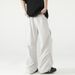 American Style Pleated Paratrooper Cargo Men 2025 Summer Thin Loose Versatile Wide-Leg Quick-Dry Casual Long Pants_viptrois.com