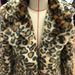 Men's Clothing Women's Leopard Fur Coat Mink Coat Long Fashionable Casual Top European And American Loose Large Size Warm Windbreaker_viptrois.com