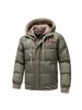 Winter New Cotton Clothes Men's Loose Thickened Warm Couple Hooded Cotton-padded Jacket_viptrois.com