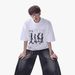 American Retro Style Cool Short-sleeve T-shirt For Men And Women, Loose Round-neck Top, Oversized High Street Youth_viptrois.com