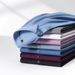 Men's Wrinkle-Free Long Sleeve Shirt | Autumn Thickened Modal & Wool Blend Business Casual Shirt_viptrois.com