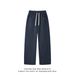 New Style Striped Sweatpants for Men Straight Leg Flowy Fit Casual Loose Sporty Spring Versatile Spring Style_viptrois.com