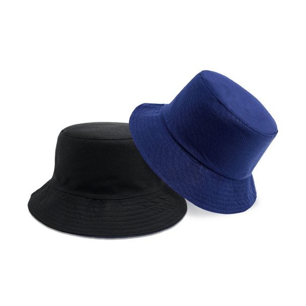 Summer Double Sided Parent Child Fisherman Women Small Face Covering UV Protection With Large Brim Sun Hat For Men_viptrois.com