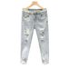 Men's Clothing Summer New Ripped Nine Point Pants Fashion Brand Jeans Slim Fit Cuffed Pants Light Color Pants_viptrois.com