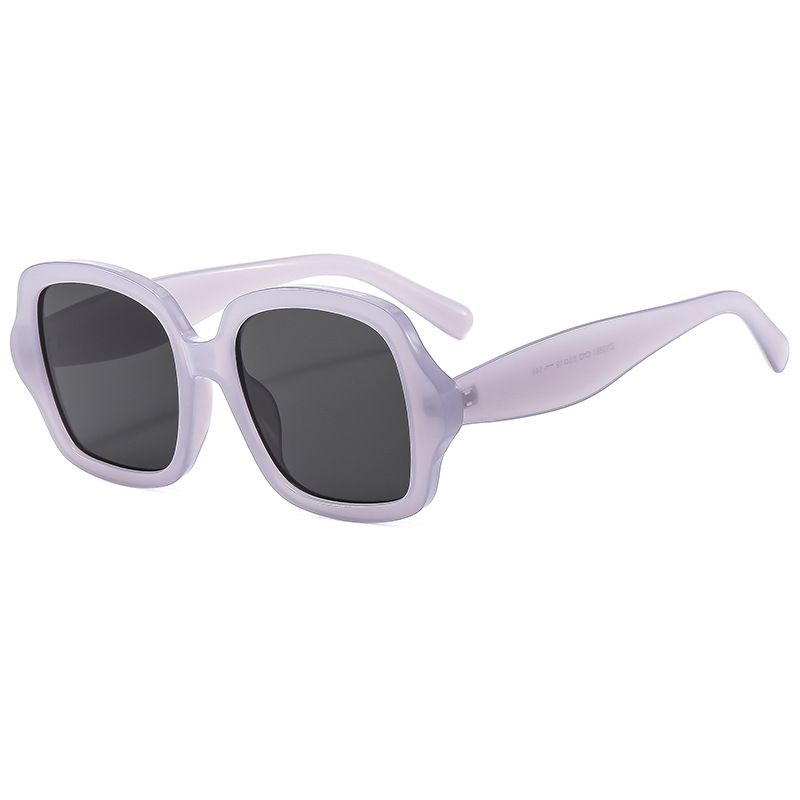 Men's Sunglasses High End Ins Glasses Street Shot Retro Square Large Frame Sunglasses Net Celebrity Glasses Sun Shading Anti Ultraviolet Sunglasses_viptrois.com