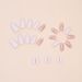 False Nails Wear Armor Removable Butterfly Nail Patch Oval Nail Patch Nail_viptrois.com