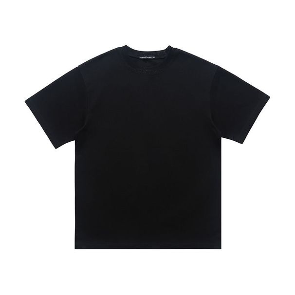 Pure Cotton American High Street Style Short-sleeve T-shirt For Men, Loose Fit Half-sleeve Tee_viptrois.com