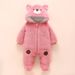 Kids'clothing Thickened newborn clothes go out cotton-padded baby winter clothes warm foot wrap cotton_viptrois.com