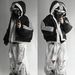 Autumn Winter New Ins Style Personality Striped Warm Cotton Jacket Unisex Street Fashion Hooded Coat_viptrois.com