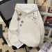 Unisex Snowflake Print Hooded Sweatshirt – Trendy Oversized Pullover With Kangaroo Pocket For Casual Wear_viptrois.com