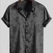 2025 Summer Men's Embroidered Short Sleeve Shirt_viptrois.com