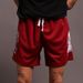 Men's clothing Running fitness quick dry casual training quarter pants_viptrois.com