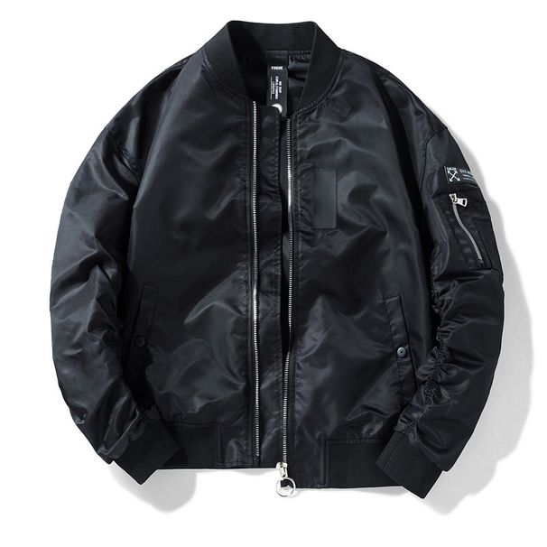 Men's Clothing Men's Casual Jacket Retro Air Force MA1 Pilot Jacket Spring And Autumn Casual Military Baseball Jacket Men's Trend_viptrois.com
