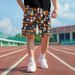 Premium Products CP11444A11 American Casual Camouflage Printed Trendy Brand Fitness Running Sports Basketball Shorts_viptrois.com