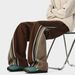 2026 American Contrasting Striped Sweatpants Men's Autumn And Winter New Trendy Brand Casual Pants Retro Loose Straight Long Pants_viptrois.com
