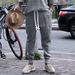 Men's Casual Trousers Loose Fit Jacquard Knit Tapered Leg Sports Pants For Men Spring Autumn_viptrois.com