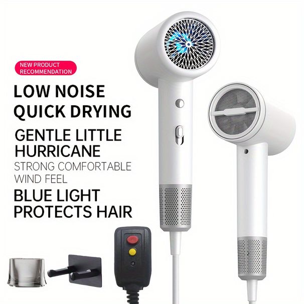 Powerful and Quiet Hair Dryer for Quick Drying - Perfect Mother's Day Gift_viptrois.com