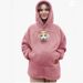 Loom 2025 New European And American Style Fleece Unisex Trendy Hooded Loose Casual Warm Sweatshirt_viptrois.com