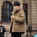 Men's Clothing Couple's Winter New Short Thickened Jacket For Men's Trendy Brand Wide Collar Hong Kong Style Old Flower Down Jacket For Men And Women_viptrois.com